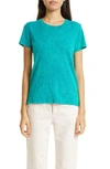 Atm Anthony Thomas Melillo Slub Cotton Jersey T-shirt In Rainforest
