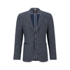 HUGO BOSS REGULAR-FIT JACKET IN MICRO-PATTERNED CLOTH