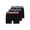 Hugo Boss Assorted 3-pack Power Cotton Stretch Jersey Boxer Briefs In Multi