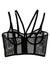 DOLCE & GABBANA LACE BRA UNDERWEAR, BODY BLACK