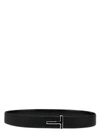 Tom Ford Shiny Smooth Calf Reversible T Belt 40 Mm