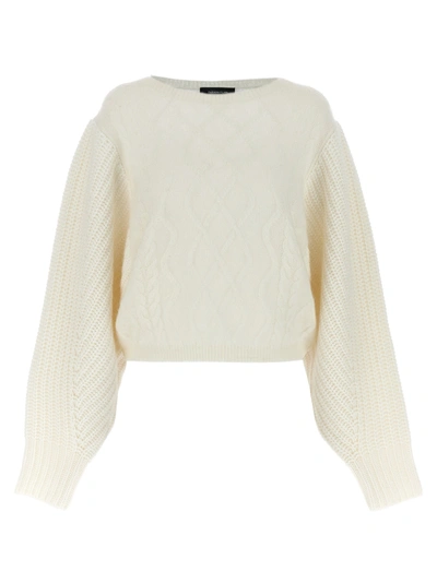 Fabiana Filippi Mohair Sweater Sweater, Cardigans White