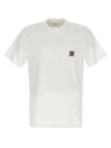 Carhartt Logo-embroidered Crew-neck T-shirt