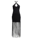 Rotate Birger Christensen Rotate Sunday Capsule Bead Fringed Dress