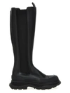 ALEXANDER MCQUEEN TREAD SLICK BOOTS, ANKLE BOOTS BLACK