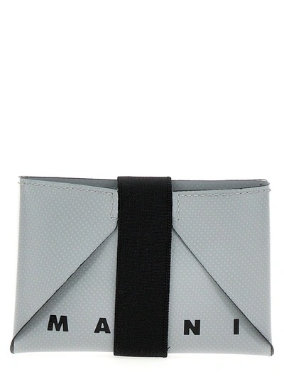 Marni Two-color Logo Wallet Wallets, Card Holders Multicolor