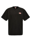 Kenzo Black Sweatshirt In Light Fllece With Broke Flower Embroidery To The Chest  Man