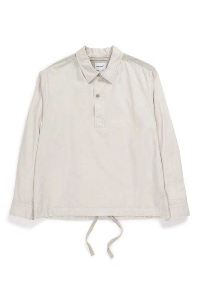 Norse Projects Lund Eco Dye Shirt In Red