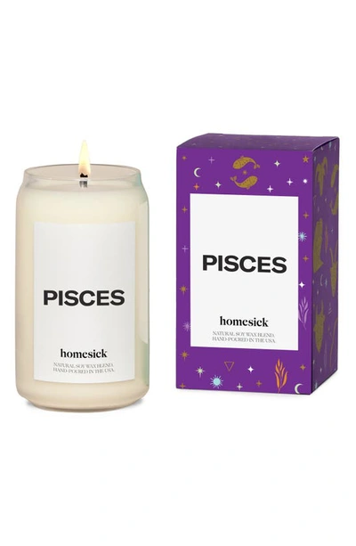 Homesick Astrology Pisces Candle