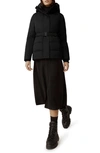 Canada Goose Mckenna Belted Jacket In Black