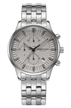 Kenneth Cole Bracelet Chronograph Watch, 45mm In Silver