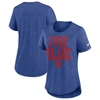 Nike Women's Local (nfl New York Giants) T-shirt In Heather Royal