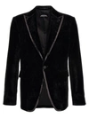Dsquared2 Sequined-trim Velvet Blazer