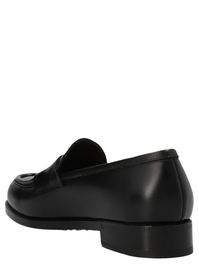 Lidfort Leather Loafers Black