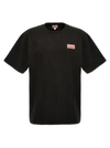 Kenzo Logo-print Crewneck Cotton-jersey T-shirt In Black