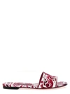 Dolce & Gabbana Majolica-print Flat Slides
