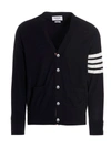 Thom Browne Merino Wool 4-bar Cardigan