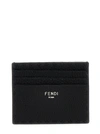 FENDI SELLERIA CARDHOLDER WALLETS, CARD HOLDERS BLACK