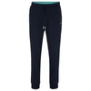 Hugo Boss Men's Cotton-blend Tracksuit Bottoms With Embroidered Logo In Dark Blue