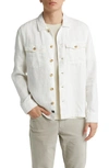 Rails Kerouac Linen Button-up Shirt In Parchment