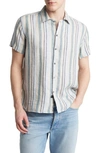 Rails Amalfi Short Sleeve Shirt In Catalan Stripe