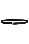 The Row Jewel Belt In Black/silver