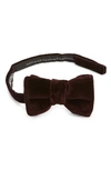TOM FORD PRE-TIED COMPACT VELVETEEN BOW TIE