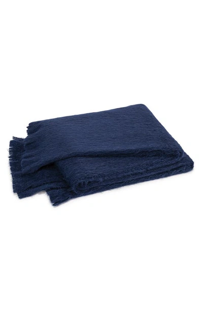 MATOUK BRUNO ALPACA & MERINO WOOL THROW BLANKET