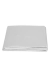 Matouk Talita 615 Thread Count Cotton Sateen Flat Sheet In Silver