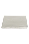 Matouk Roman Hemstitch Linen Flat Sheet In Paloma
