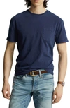 Polo Ralph Lauren Men's Newport Washed Pocket T-shirt In Newport Navy