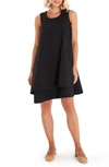 ACCOUCHÉE SLEEVELESS COTTON MATERNITY/NURSING SWING DRESS