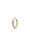 MARIA TASH DIAMOND ETERNITY SINGLE CLICKER HOOP EARRING