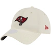 New Era Cream Tampa Bay Buccaneers Core Classic 2.0 Adjustable Hat In Cream