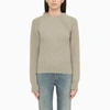 STELLA MCCARTNEY PEWTER CASHMERE JUMPER,6K04703S2418/N_STELL-1121_323-XS