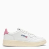 AUTRY AUTRY MEDALIST WHITE/PINK TRAINER,AULWLL55/N_AUTRY-LL55_500-41