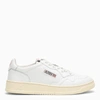 AUTRY WHITE LEATHER MEDALIST LOW-TOP SNEAKERS,AULMLI01/N_AUTRY-LI01_600-45