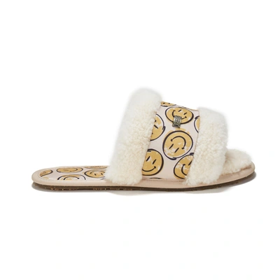 Australia Luxe Collective Muchas Satin Gold Smiles In Multi