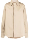 Bianca Saunders Beige Row Back Shirt In Beige