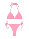 Manebi Adjustable Halterneck Triangle Top Bikini In Purple