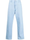 Carhartt Brandon Low-crotch Jeans In Clear Blue