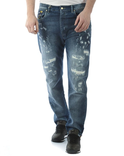 Daniele Alessandrini Jeans In Navy