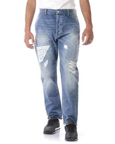 Daniele Alessandrini Jeans In Navy