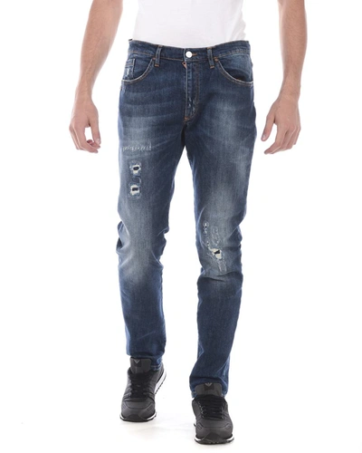 Daniele Alessandrini Jeans In Navy
