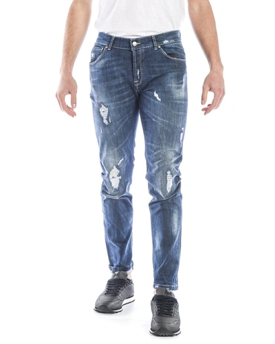 Daniele Alessandrini Jeans In Navy