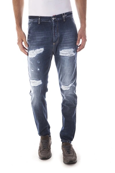 Daniele Alessandrini Jeans In Navy