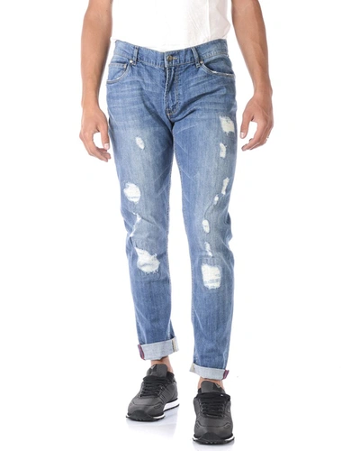 Daniele Alessandrini Jeans In Navy