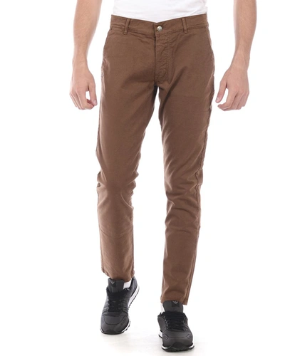 Daniele Alessandrini Jeans Trouser In Brown