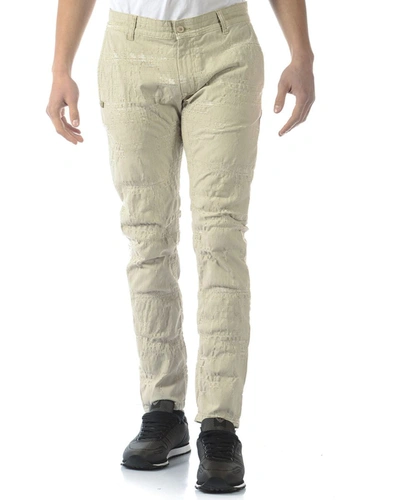 Daniele Alessandrini Jeans Trouser In Beige