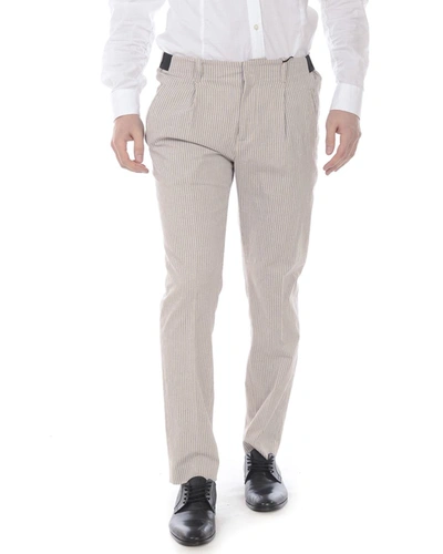 Daniele Alessandrini Jeans Trouser In Beige